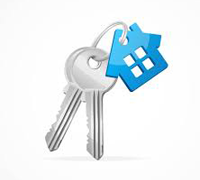 Clip Art of a set of keys