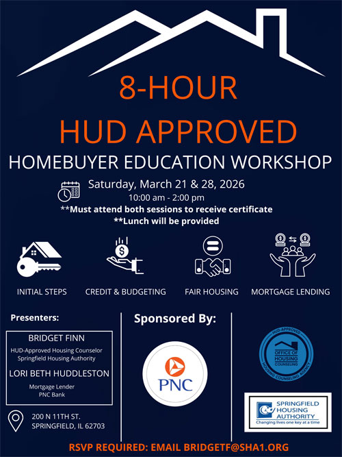 March 2026 Homebuyer Education Workshops