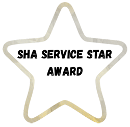 SHA Service Star Award Logo